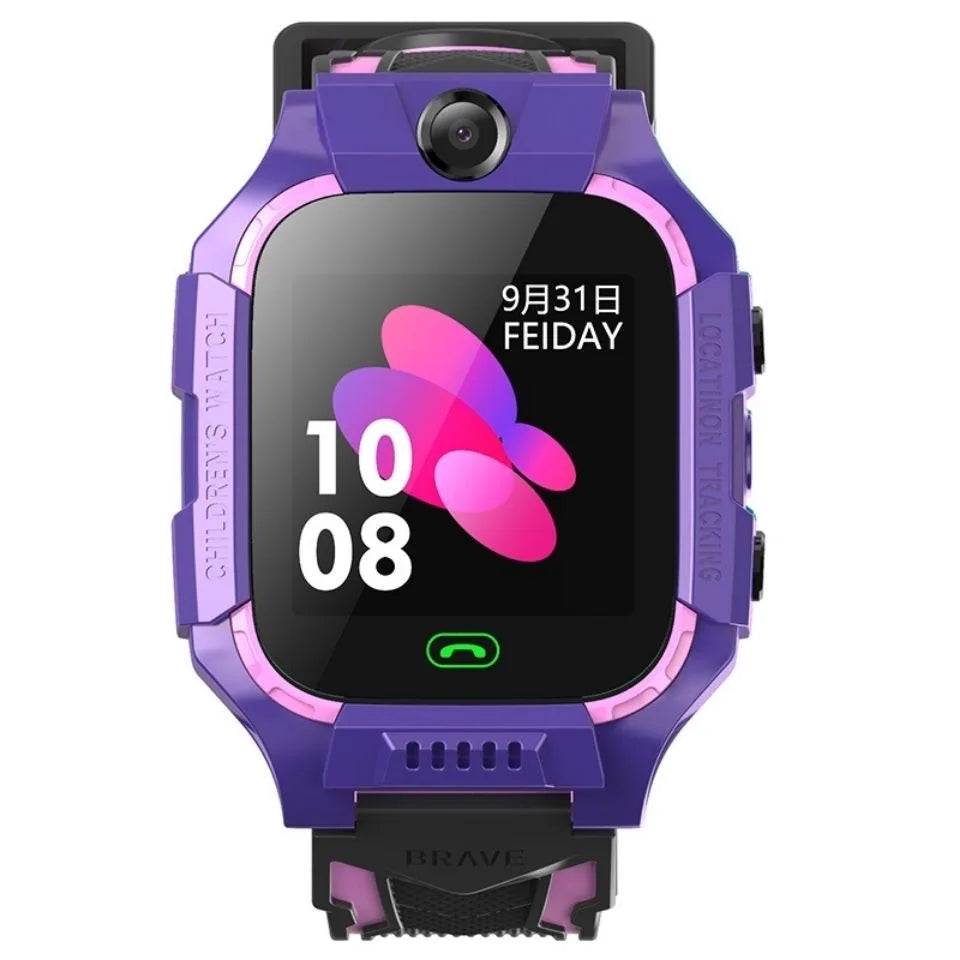 Montre connectée enfant 4G GPS avec bouton SOS