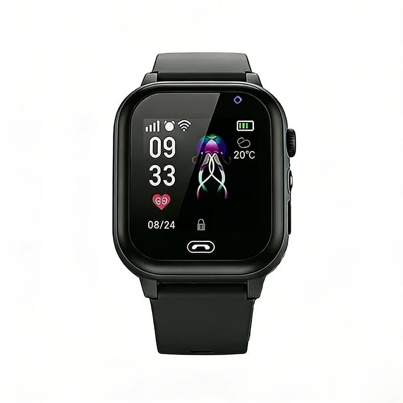 Montre connectée enfant 4G GPS avec bouton SOS